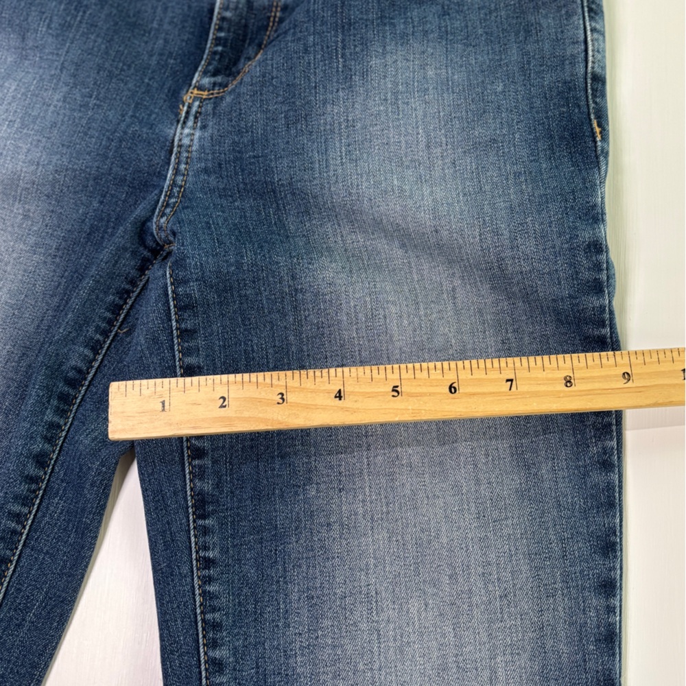 Eddie Bauer Women’s Bootcut Jeans Size 2 Slightly Curvy Fit Medium Wash Stretch - Picture 7 of 12